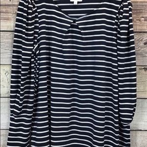 Navey striped long sleeve